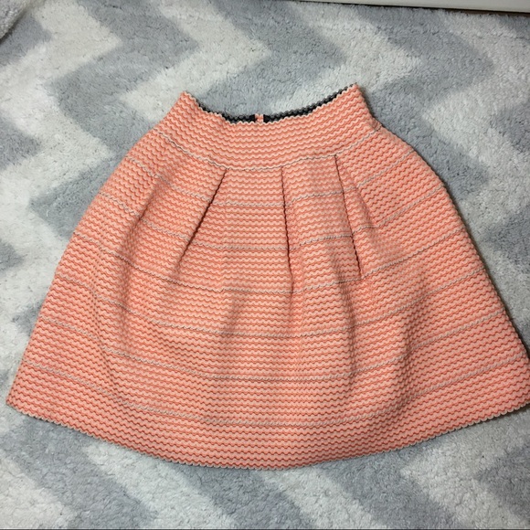 Sis Sis Dresses & Skirts - SIS SIS Structured Salmon Skirt